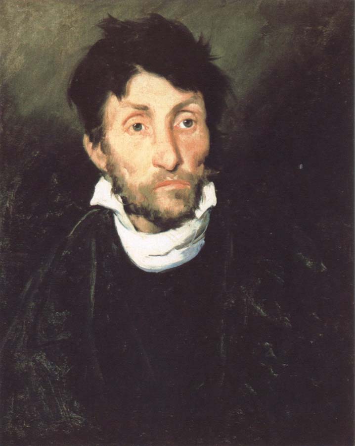 Theodore Gericault prtrait of a kleptomaniac